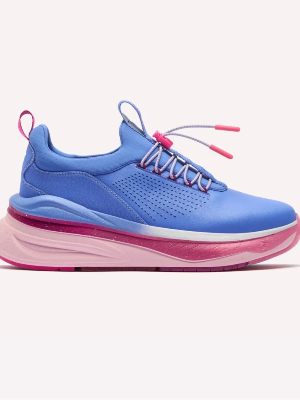clove Forte Vivid Blue / Pink Contour Comfort Max Cushioning Womens 10